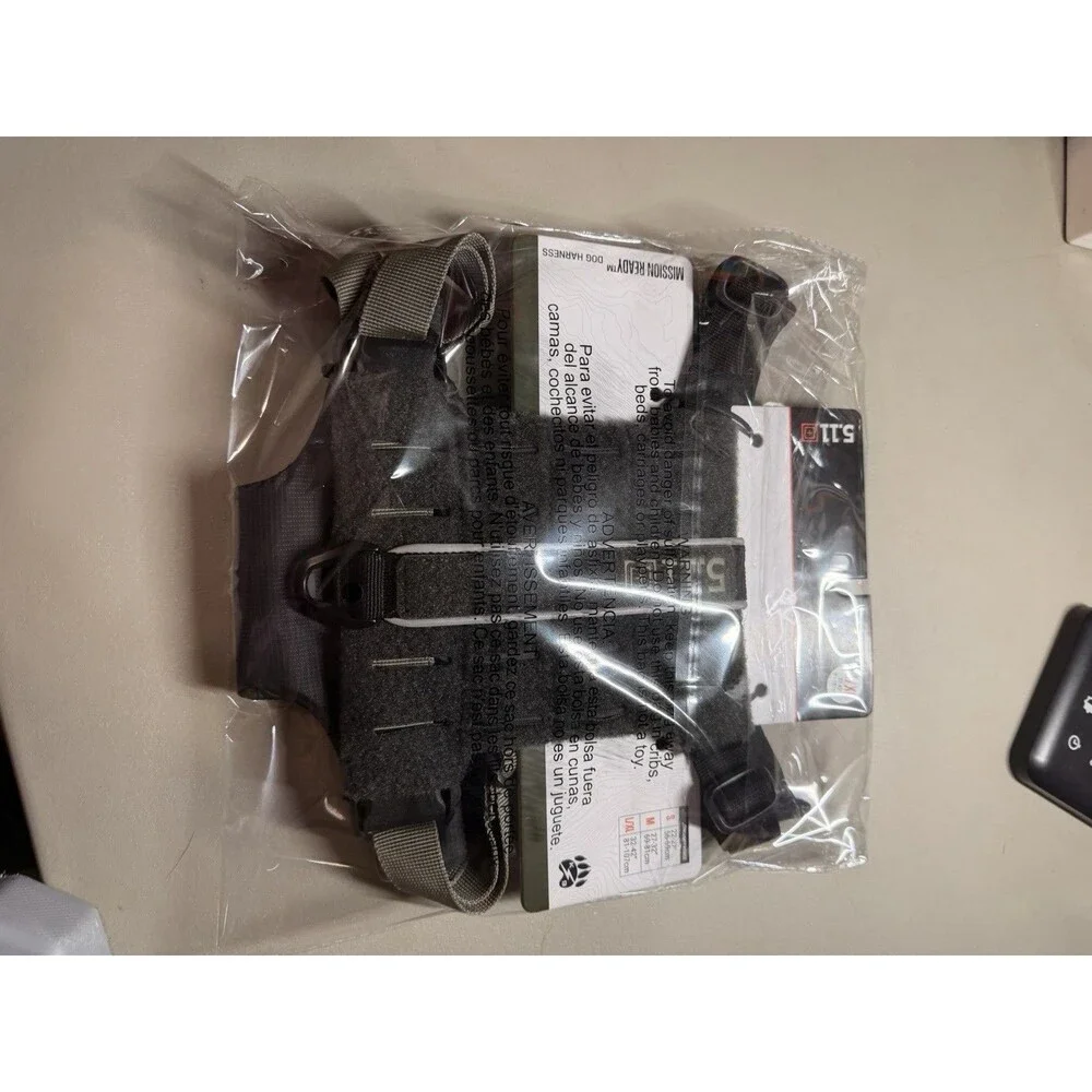 5.11 Tactical K9 Harness Size L/XL Dog Gear Working Canine Vest Black NEW